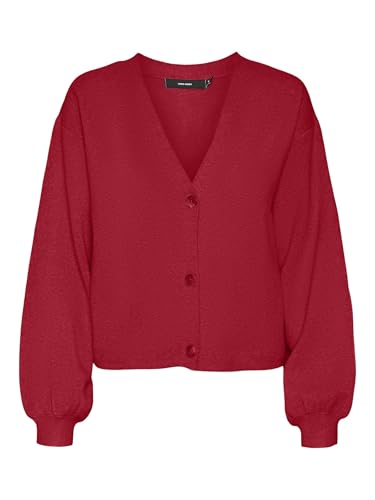 VMGOLD LS V-Neck Button Cardigan GA von VERO MODA