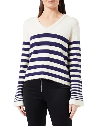 VMHURRICANE LS V-NECK PULLOVER GA BF von VERO MODA