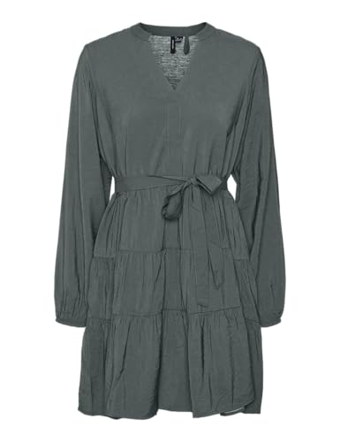 VMJOSIE LS Short Dress WVN GA NOOS von VERO MODA