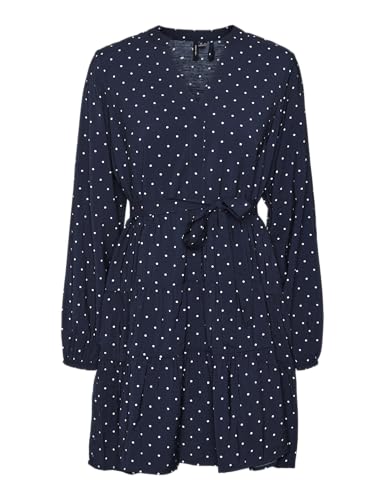 VMJOSIE LS Short Dress WVN GA NOOS von VERO MODA