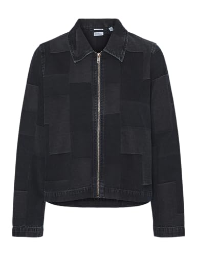 VMLIKKA LS Zipper Patchwork Shirt von VERO MODA