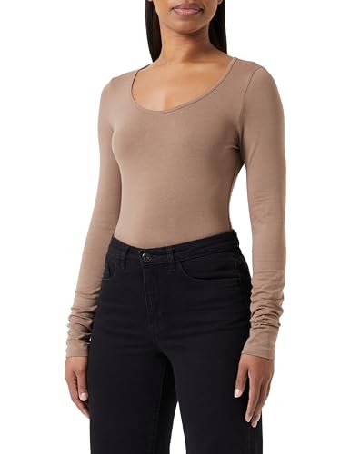 VMMAXI MY LS SOFT LONG U-NECK NOOS von VERO MODA