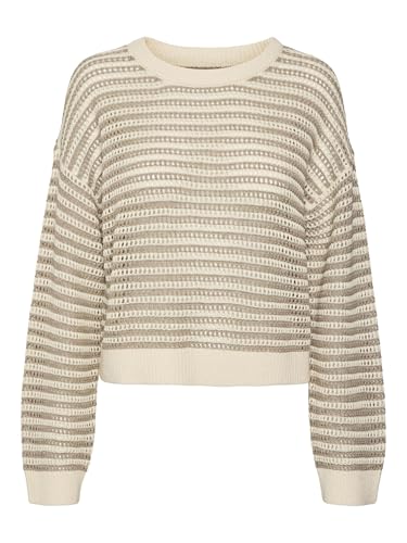 VMNEWMADERA LS O-Neck Pullover Boo von VERO MODA