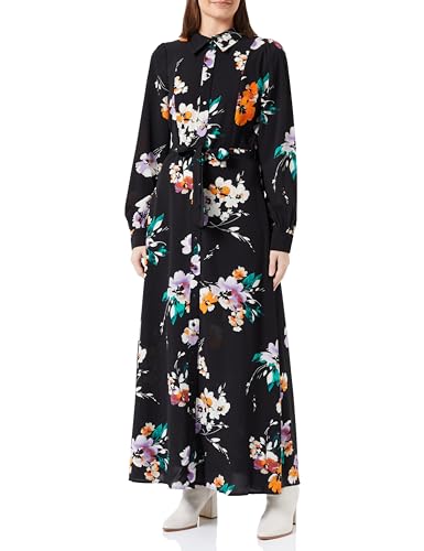 VMSHILAH NAJA LS LONG SHIRT DRESS WVN GA von VERO MODA