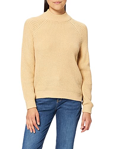 Vero Moda Damen VMLEA LS HIGHNECK BLOUSE NOOS Pullover, White Pepper, XS von VERO MODA