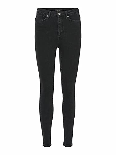 Vero Moda Damen VMSOPHIA HR Sculpt Jeans BA1173 Hose, Black, XS/32 von VERO MODA