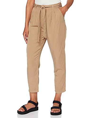 VERO MODA Damen Vmmia Hr Loose Tie Pant Ga Noos Freizeithose, Silver Mink, XS / 32L von VERO MODA