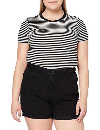 Vero Moda NOS Damen Shorts VMNINETEEN HR Loose Mix NOOS, Schwarz (Black), W(Herstellergröße: M) von VERO MODA