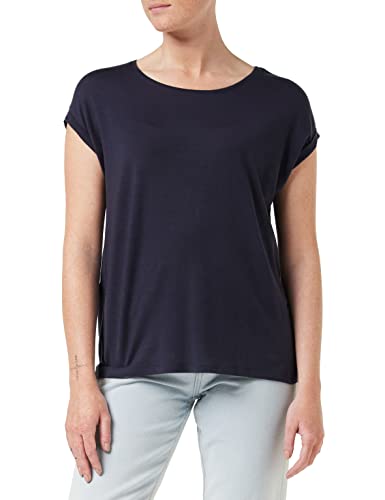 Vero Moda NOS Damen VMAVA PLAIN SS TOP GA NOOS T-Shirt,, per pack Blau (Night Sky Night Sky), 40 (Herstellergröße: L) von VERO MODA