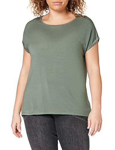 Vero Moda NOS Damen VMAVA PLAIN SS TOP GA NOOS T-Shirt,, per pack Grün (Laurel Wreath Laurel Wreath), 38 (Herstellergröße: M) von VERO MODA
