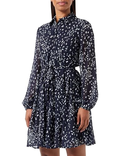 VMHOLLY LS Volume Short Dress WVN GA von VERO MODA