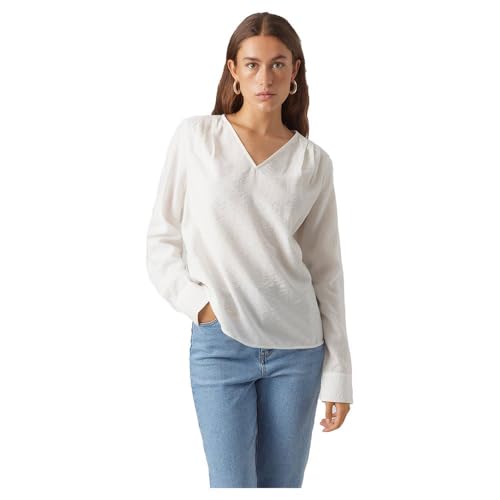 VERO MODA VMLENA LS Pleat TOP WVN NOOS von VERO MODA