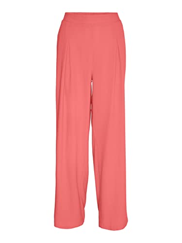 VERO MODA Damen Vmmymilo Hw Wide Pants WVN Ga Hose, Georgia Peach, XS EU VERO MODA Damen Vmmymilo Hw Wide Pants WVN Ga Hose, Georgia Peach, XS EU von VERO MODA