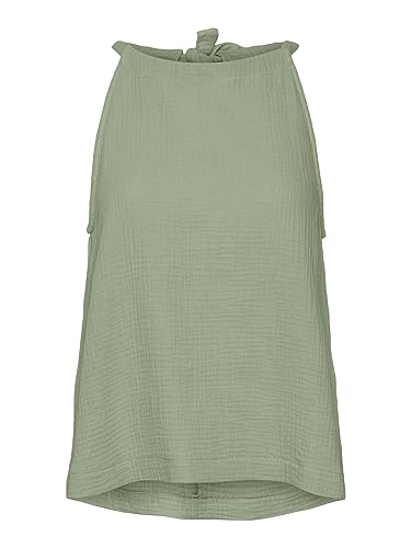 VERO MODA Damen Vmnatali Nia Halterneck WVN Top, Reseda, XS EU VERO MODA Damen Vmnatali Nia Halterneck WVN Top, Reseda, XS EU von VERO MODA