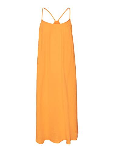 Vero Moda Women's VMNATALI NIA Singlet 7/8 Dress WVN Kleid, Radiant Yellow, XS von VERO MODA