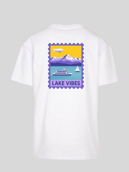 VEROIKON LAKE VIBES Oversize-Shirt - Bodensee von VEROIKON