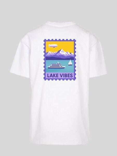 VEROIKON LAKE VIBES Oversize-Shirt - Bodensee von VEROIKON
