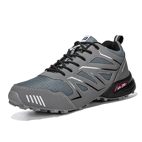 VERROL Herren Wanderschuhe Trekkingschuhe Fahrradschuhe Leicht & rutschfeste Trailrunning-Schuhe Outdoor Sportschuhe Bergschuhe Wanderhalbschuhe von VERROL