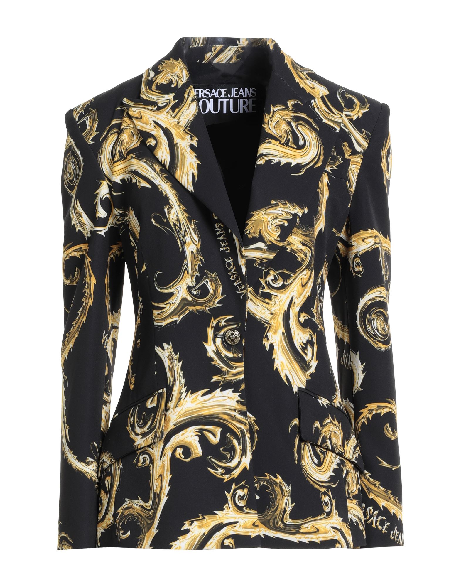 VERSACE JEANS COUTURE Blazer Damen Schwarz von VERSACE JEANS COUTURE