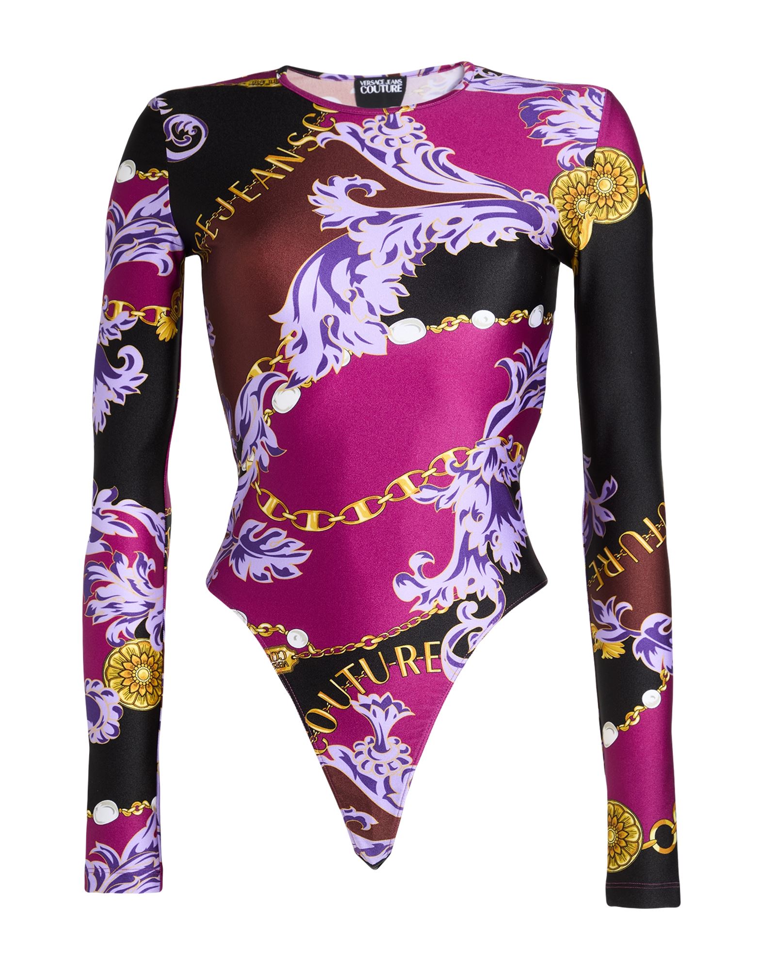 VERSACE JEANS COUTURE Bodysuit Damen Schokobraun von VERSACE JEANS COUTURE