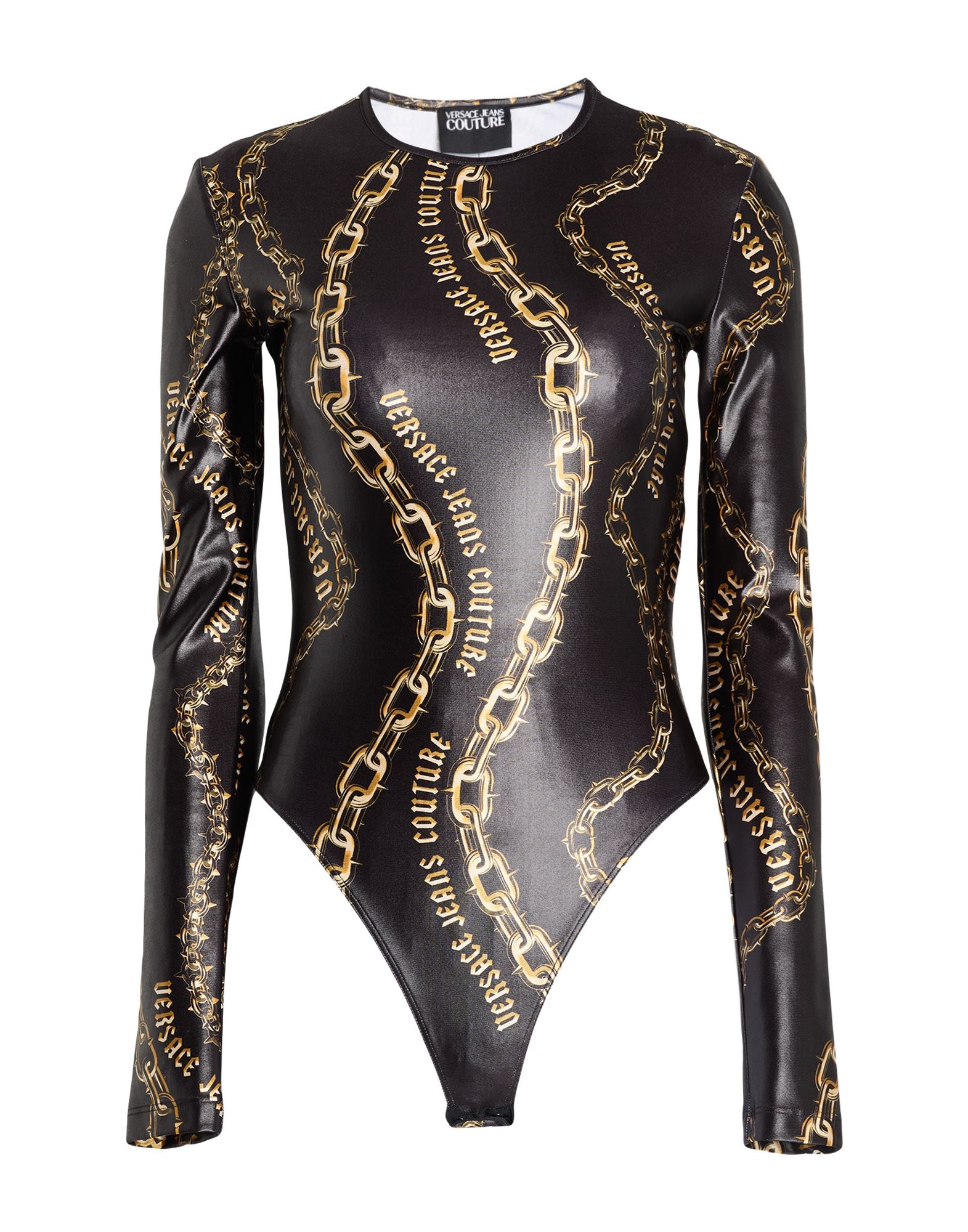 VERSACE JEANS COUTURE Bodysuit Damen Schwarz von VERSACE JEANS COUTURE