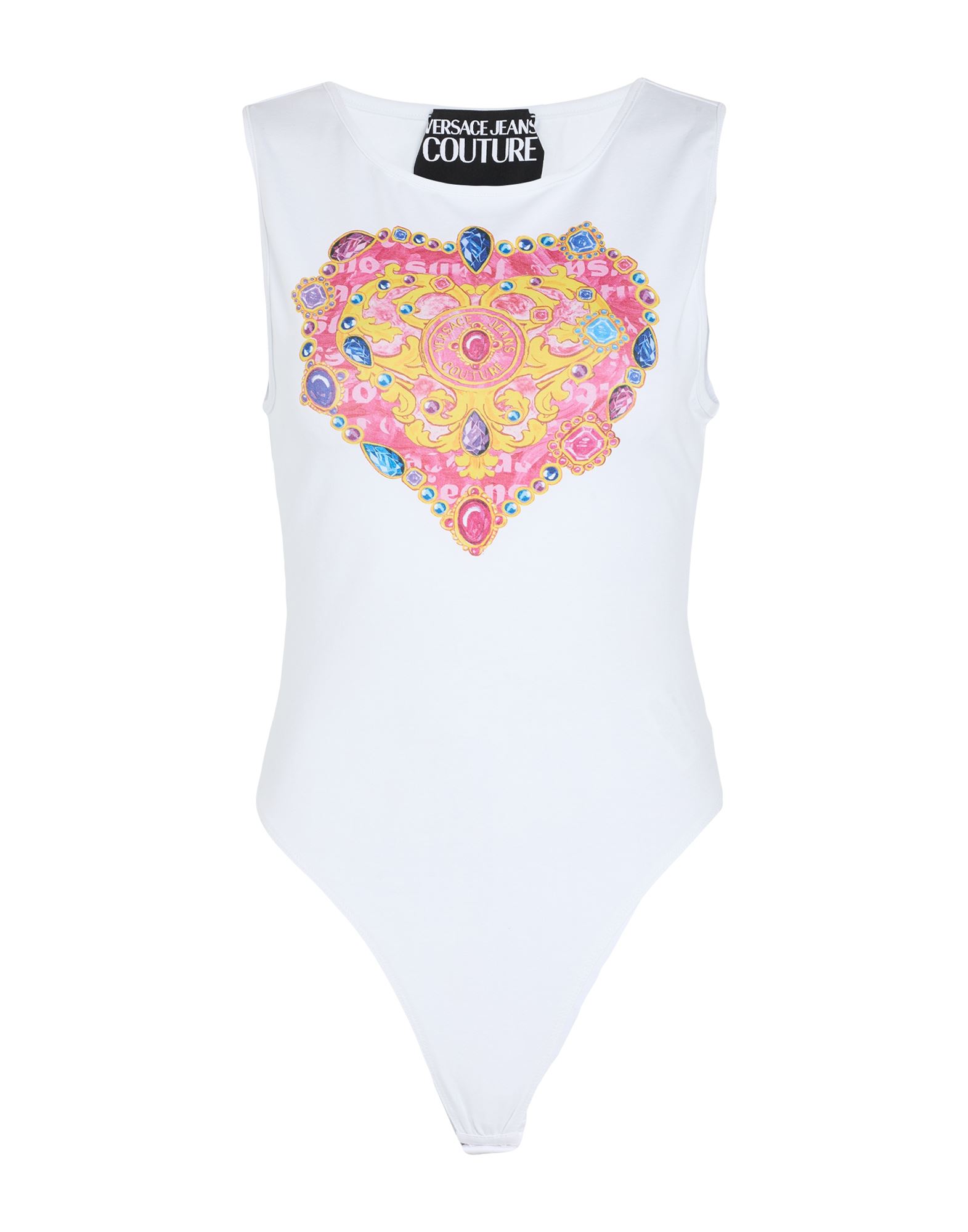 VERSACE JEANS COUTURE Bodysuit Damen Weiß von VERSACE JEANS COUTURE