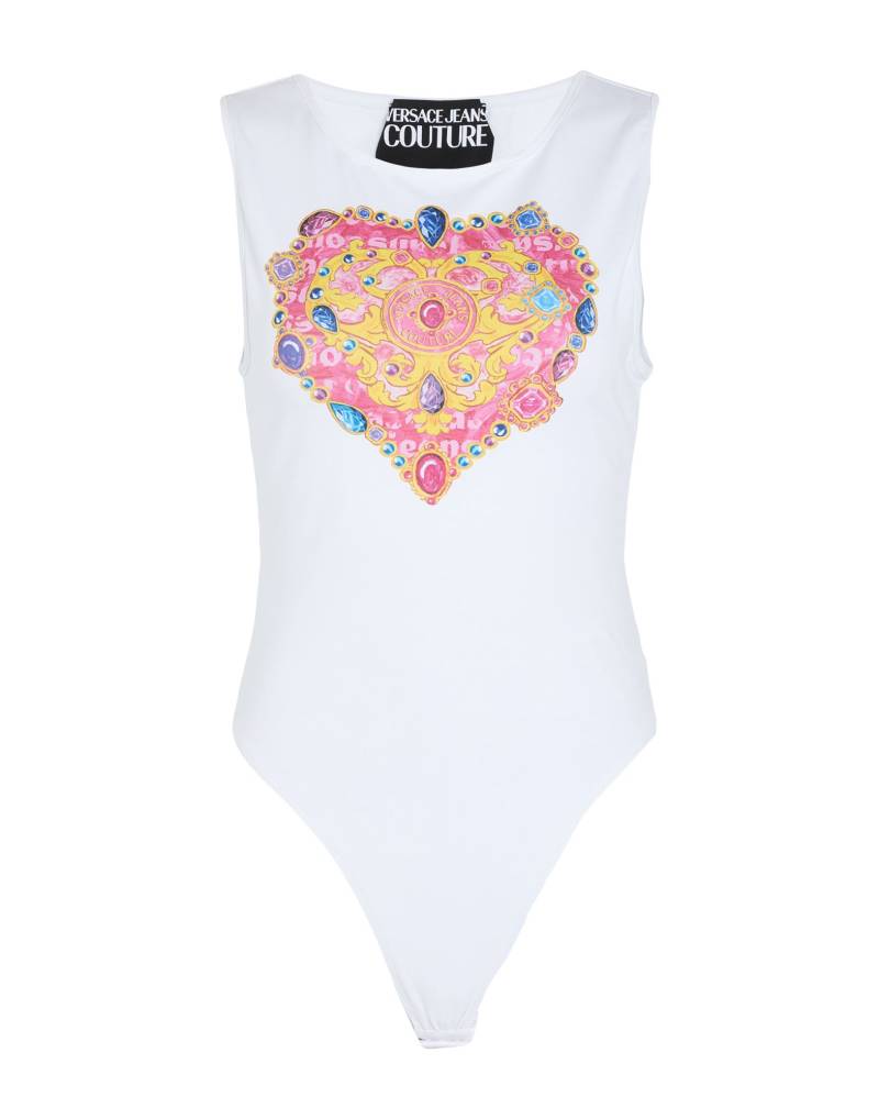 VERSACE JEANS COUTURE Bodysuit Damen Weiß von VERSACE JEANS COUTURE