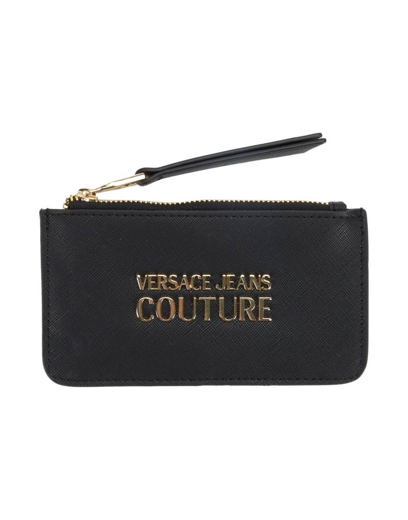 VERSACE JEANS COUTURE Kartenetui Damen Schwarz von VERSACE JEANS COUTURE