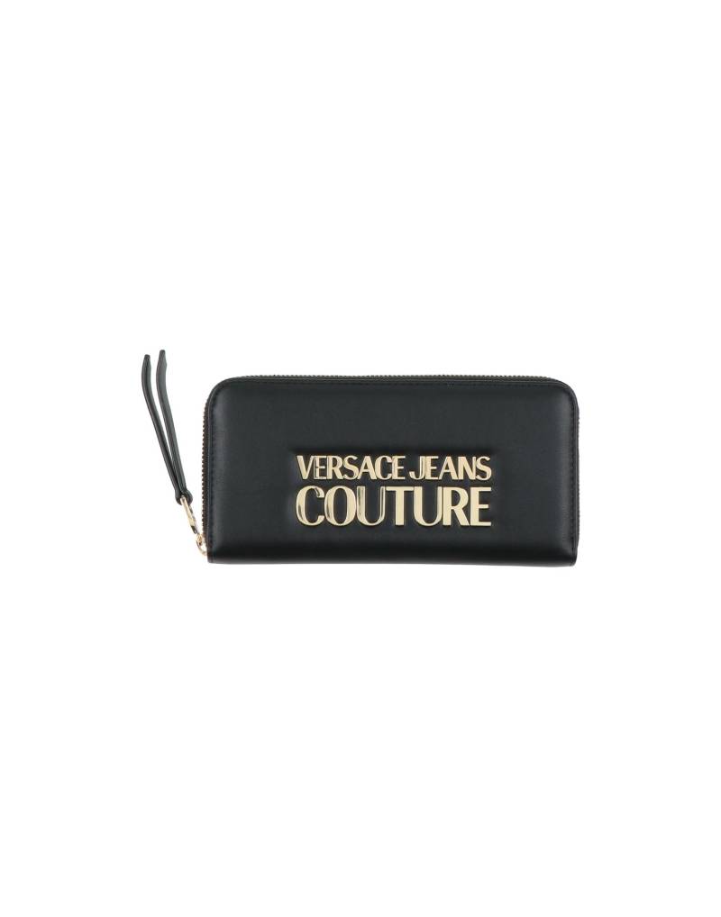 VERSACE JEANS COUTURE Brieftasche Damen Schwarz von VERSACE JEANS COUTURE