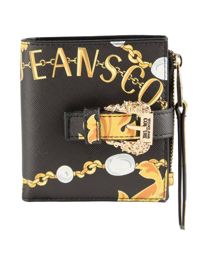 VERSACE JEANS COUTURE Brieftasche Damen Schwarz von VERSACE JEANS COUTURE