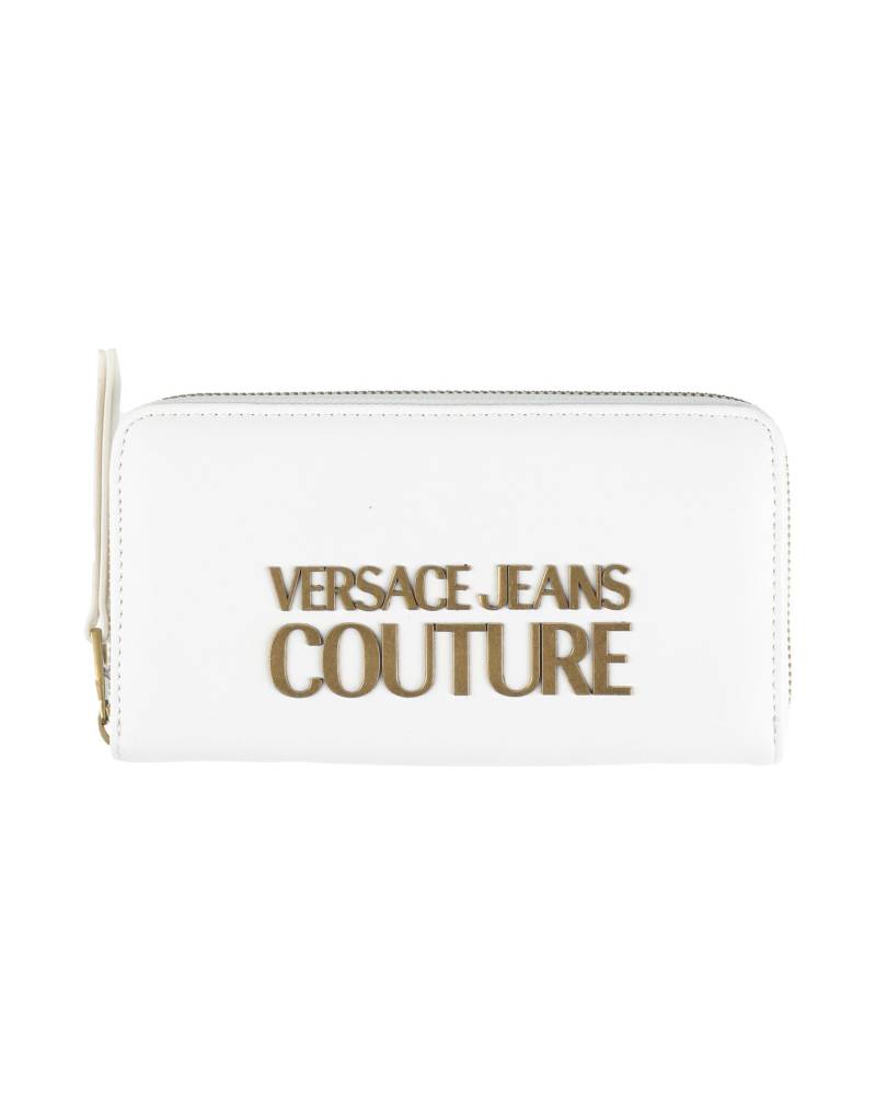 VERSACE JEANS COUTURE Brieftasche Damen Weiß von VERSACE JEANS COUTURE