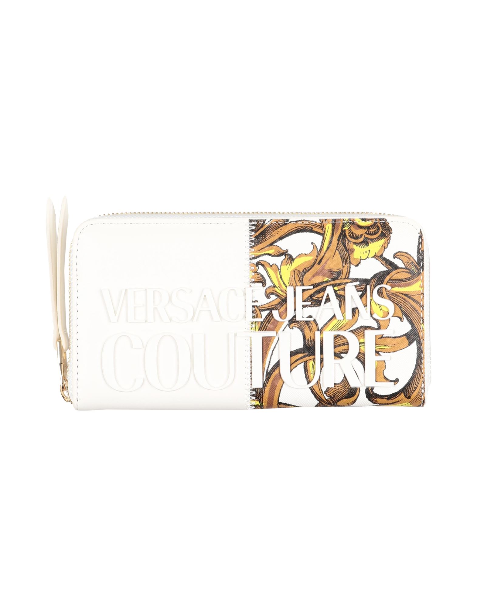 VERSACE JEANS COUTURE Brieftasche Damen Weiß von VERSACE JEANS COUTURE