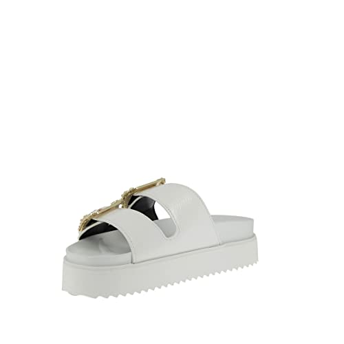 VERSACE JEANS COUTURE Damen Arizona Sandalen White 40 EU von VERSACE JEANS COUTURE