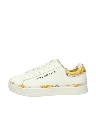 VERSACE JEANS COUTURE Damen Court 88 Sneaker White 39 EU von VERSACE JEANS COUTURE