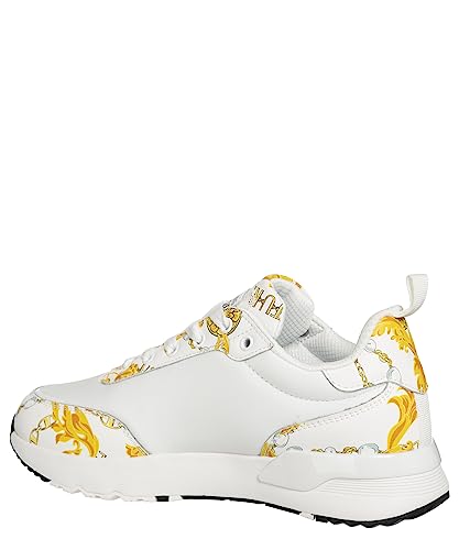 VERSACE JEANS COUTURE Damen Dynamic Sneaker White - Multicolor 39 EU von VERSACE JEANS COUTURE