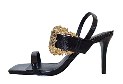 VERSACE JEANS COUTURE Damen Emily Sandalen Black 40 EU von VERSACE JEANS COUTURE