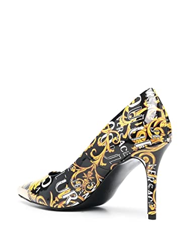 VERSACE JEANS COUTURE Damen Schuhe Pumps 74VA3S50 ZS366 G89 Schwarz von VERSACE JEANS COUTURE