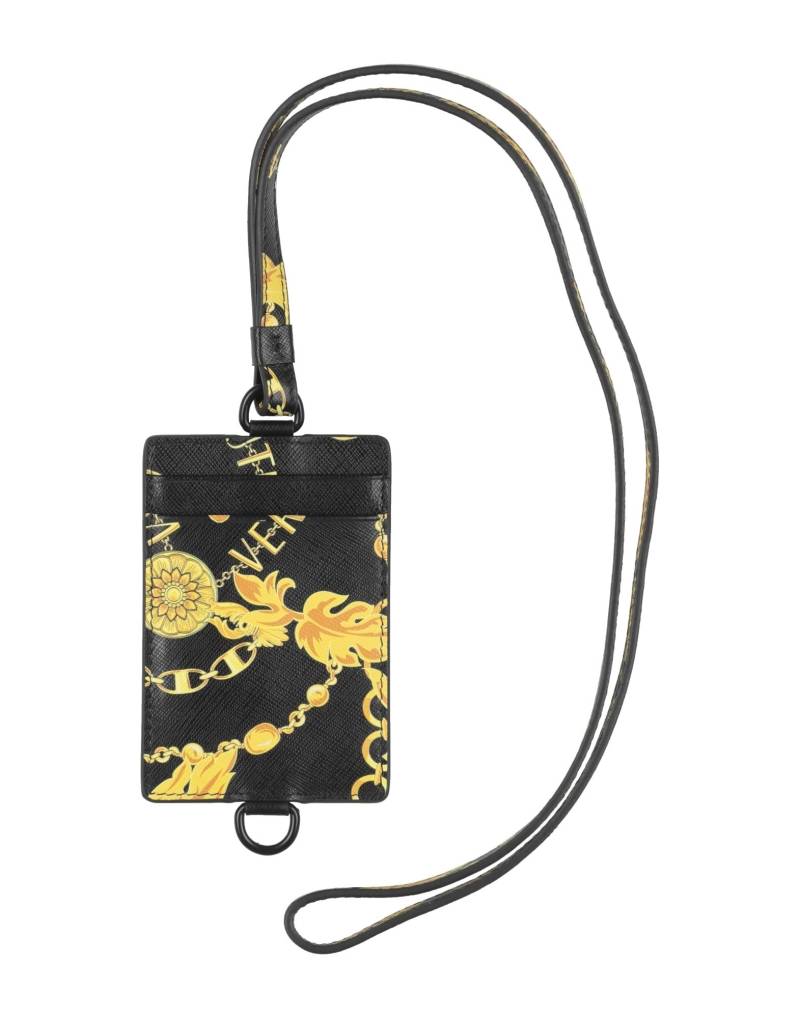 VERSACE JEANS COUTURE Portemonnaie Mit Tragriemen Herren Schwarz von VERSACE JEANS COUTURE