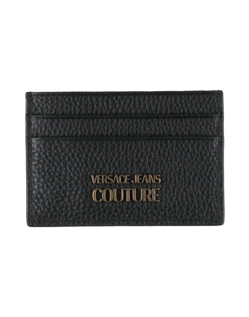 VERSACE JEANS COUTURE Dokumentenetui Herren Schwarz von VERSACE JEANS COUTURE