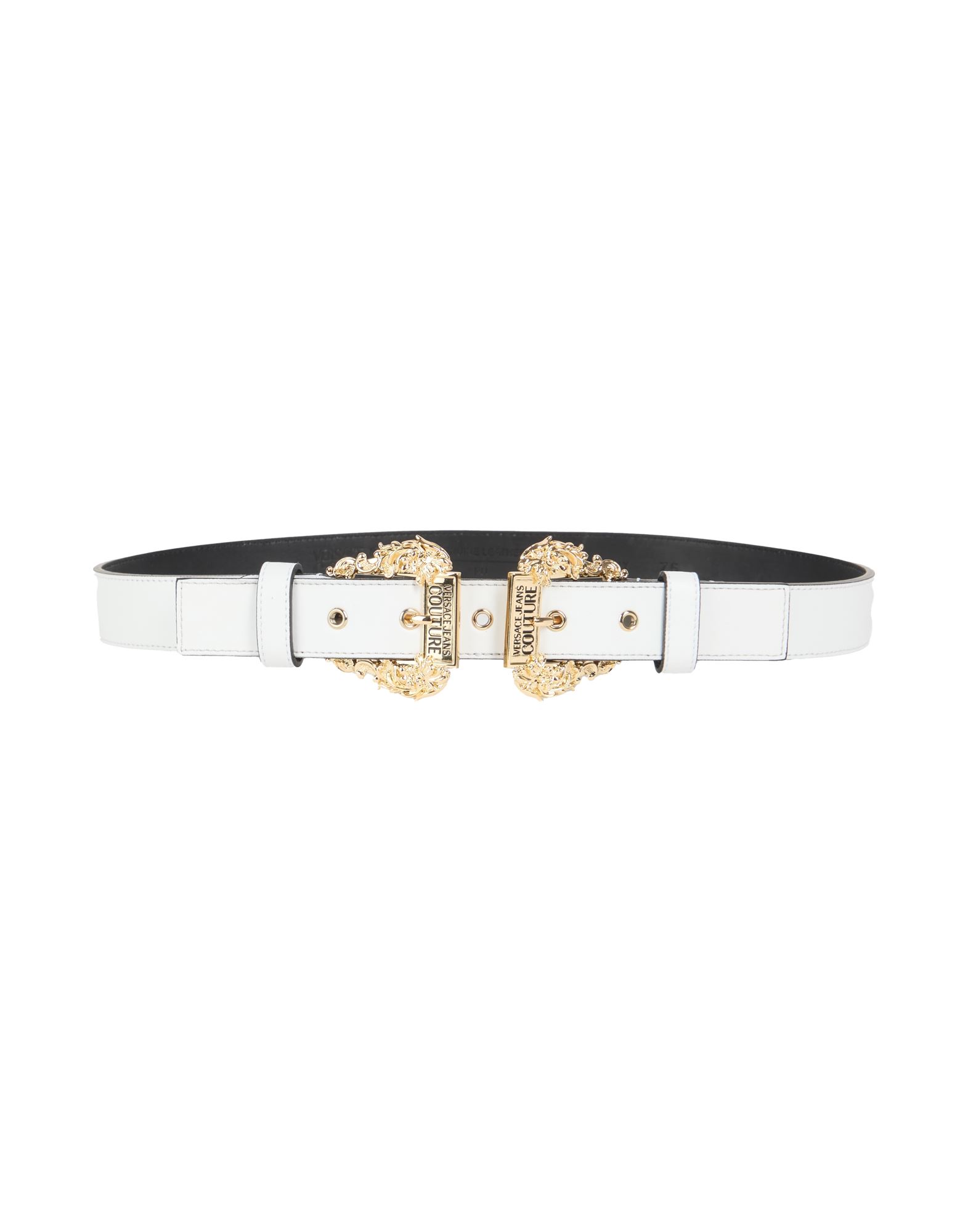 VERSACE JEANS COUTURE Gürtel Damen Weiß VERSACE JEANS COUTURE Gürtel Damen Weiß von VERSACE JEANS COUTURE