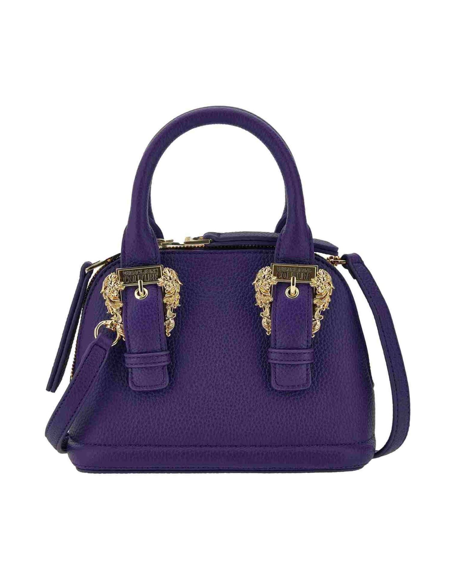 VERSACE JEANS COUTURE Handtaschen Damen Violett von VERSACE JEANS COUTURE