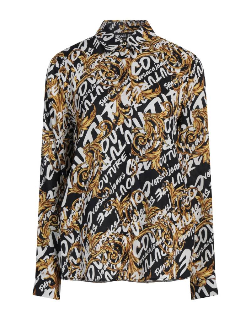 VERSACE JEANS COUTURE Hemd Damen Schwarz von VERSACE JEANS COUTURE