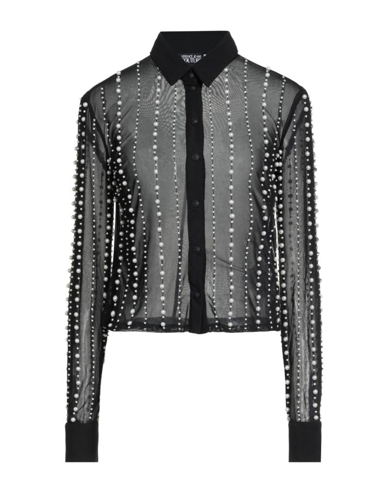 VERSACE JEANS COUTURE Hemd Damen Schwarz von VERSACE JEANS COUTURE