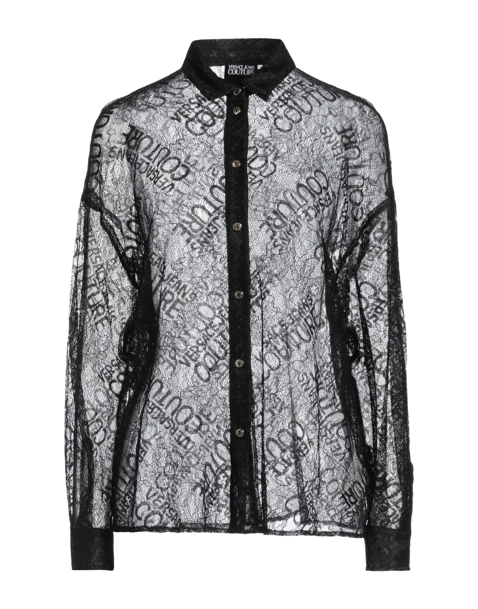 VERSACE JEANS COUTURE Hemd Damen Schwarz VERSACE JEANS COUTURE Hemd Damen Schwarz von VERSACE JEANS COUTURE