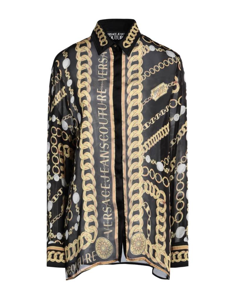 VERSACE JEANS COUTURE Hemd Damen Schwarz von VERSACE JEANS COUTURE