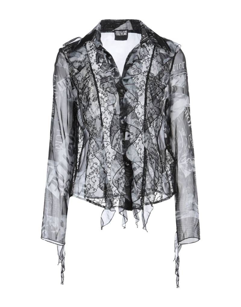 VERSACE JEANS COUTURE Hemd Damen Schwarz von VERSACE JEANS COUTURE