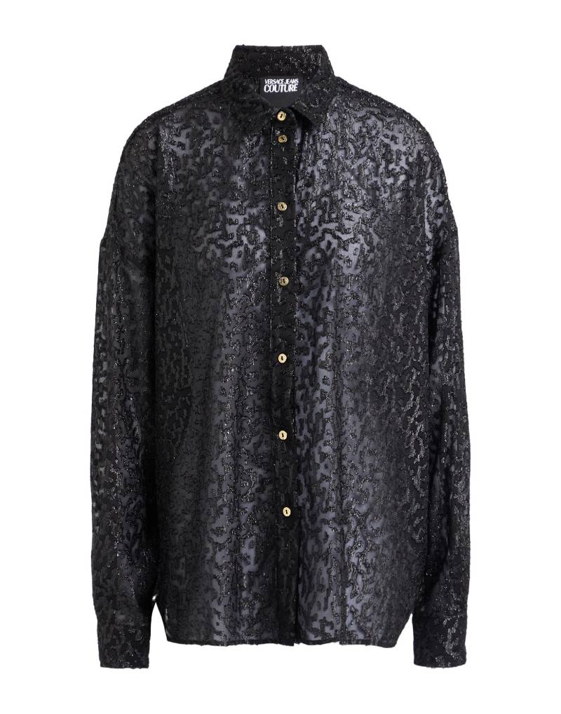VERSACE JEANS COUTURE Hemd Damen Schwarz von VERSACE JEANS COUTURE