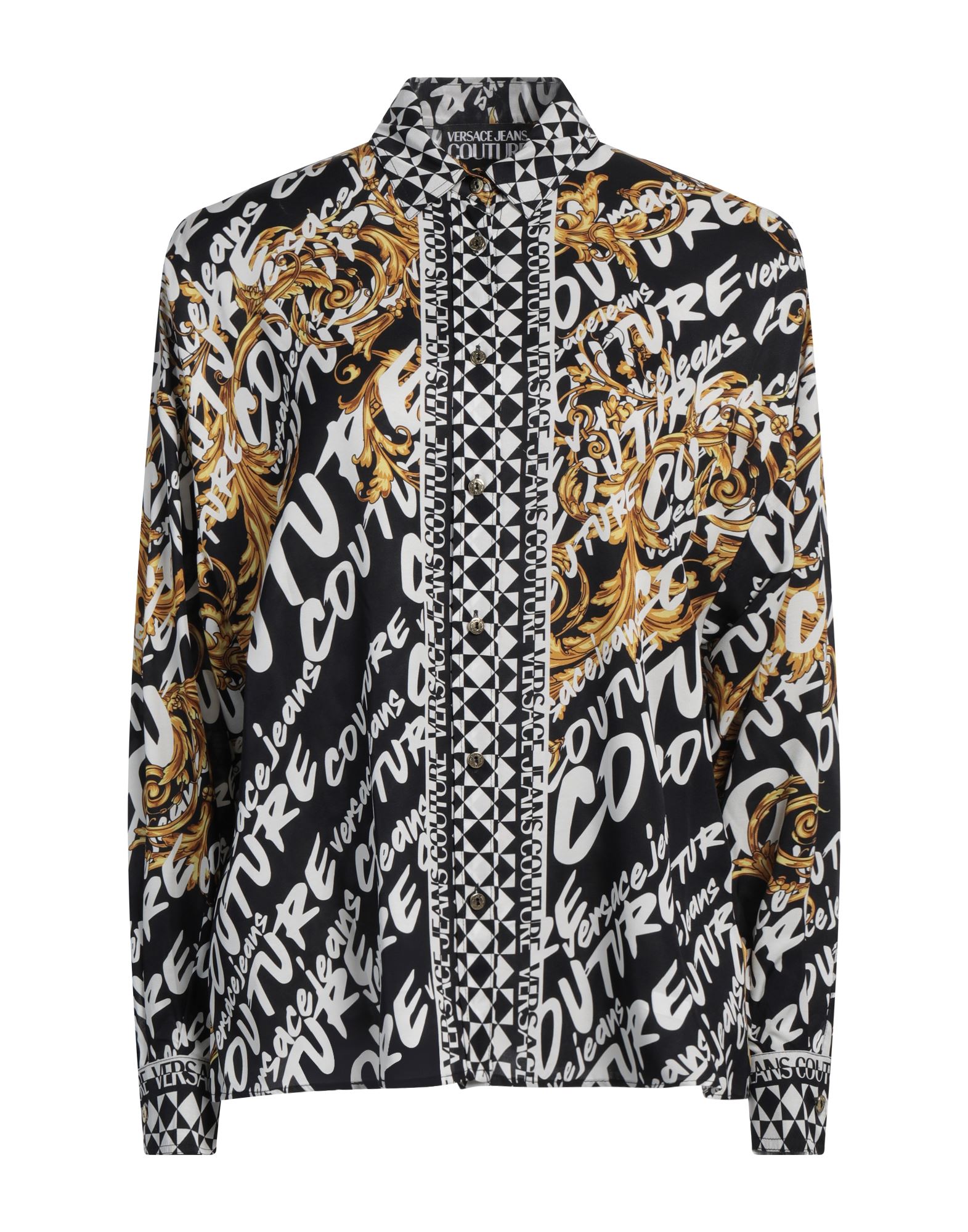 VERSACE JEANS COUTURE Hemd Damen Schwarz von VERSACE JEANS COUTURE