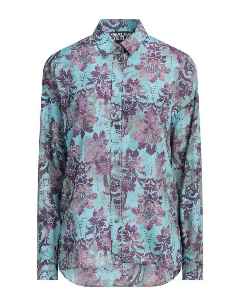 VERSACE JEANS COUTURE Hemd Damen Tūrkis von VERSACE JEANS COUTURE