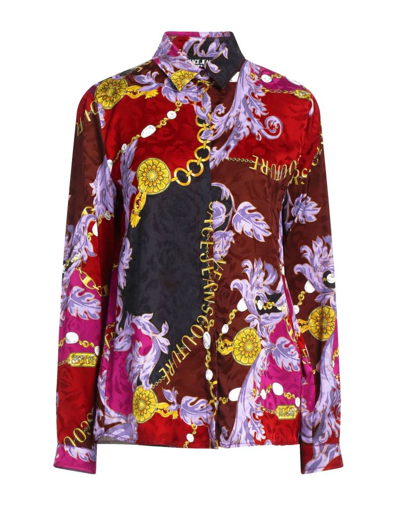 VERSACE JEANS COUTURE Hemd Damen Ziegelrot von VERSACE JEANS COUTURE